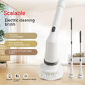 Cordless Electric Spin Scrubber with 8 Brush Heads – Bomves