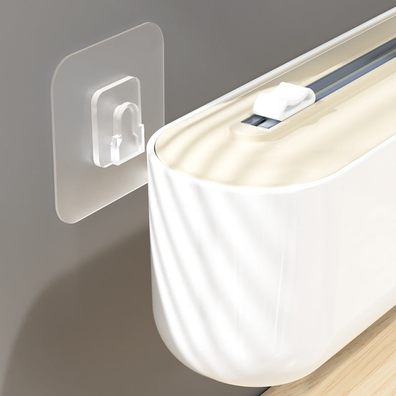 Wall-mounted Suction-cup Cling Film Cutter