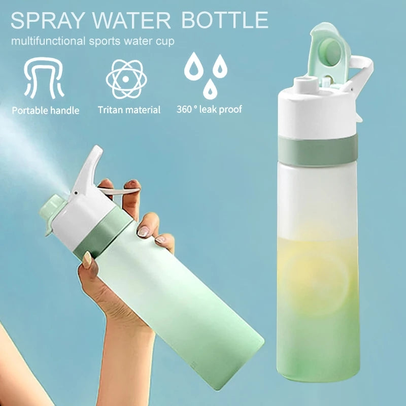 Large Capacity Mist Spray Water Bottle