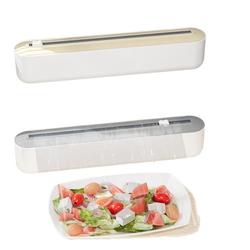 Wall-mounted Suction-cup Cling Film Cutter
