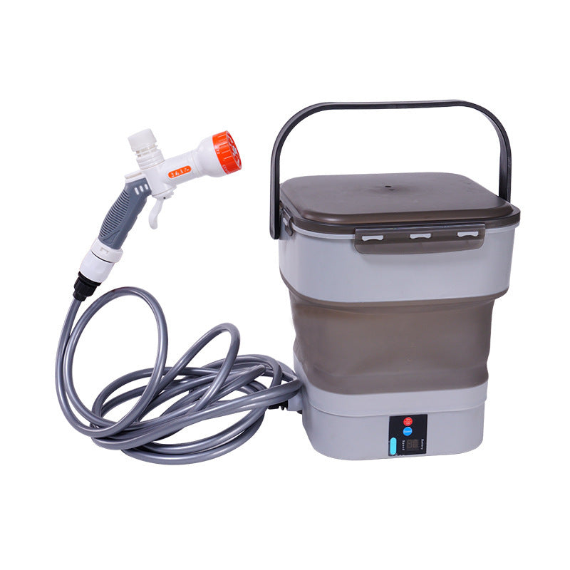 Gardening Watering Outdoor Pet Shower Foldable Electric Flush Device
