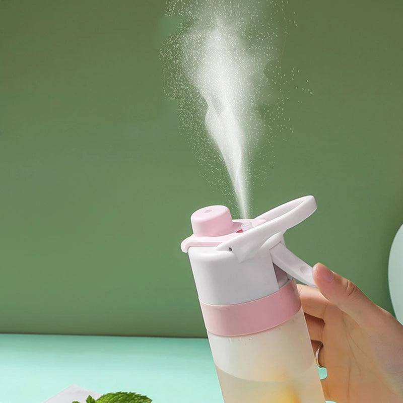 Large Capacity Mist Spray Water Bottle