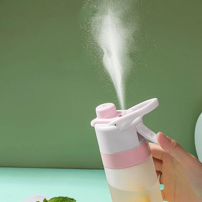 Large Capacity Mist Spray Water Bottle