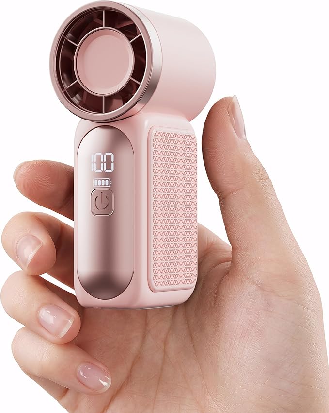 Super Mini Handheld Fan | 6-Speed USB Rechargeable