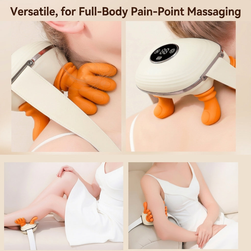 White Shadow massager with AC and car adapter included